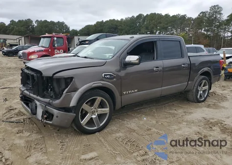 2017 Nissan Titan Sv z USA, uszkodzony, nr VIN 1N6AA1E5XHN507219